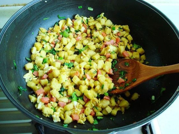 Stir-fried Millet Noodle Bun recipe