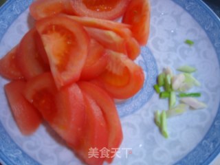 Tomato Boiled Rice Cake recipe