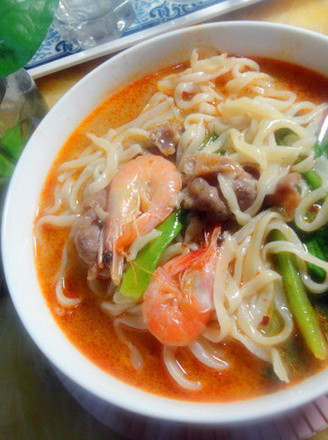 Seafood Lamb Noodle Soup