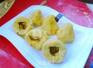 Egg Yolk Corn Meal Wowotou recipe