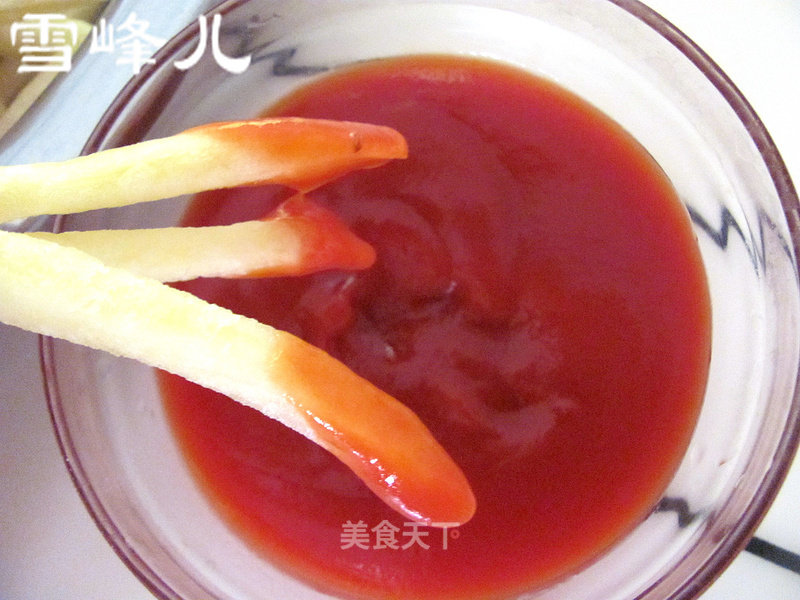 Six Steps to Make Delicious French Fries recipe