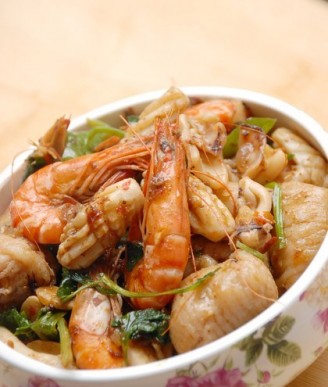 Spicy Seafood Pot recipe