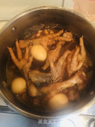 Braised Chicken Hands recipe