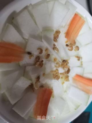 Steamed Winter Melon with Dried Shrimp recipe