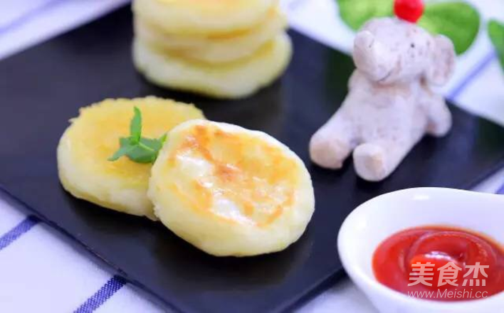 Cheese-filled Potato Pancake Baby Food Supplement Recipe recipe