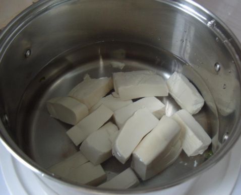 Clams Boiled Tofu recipe