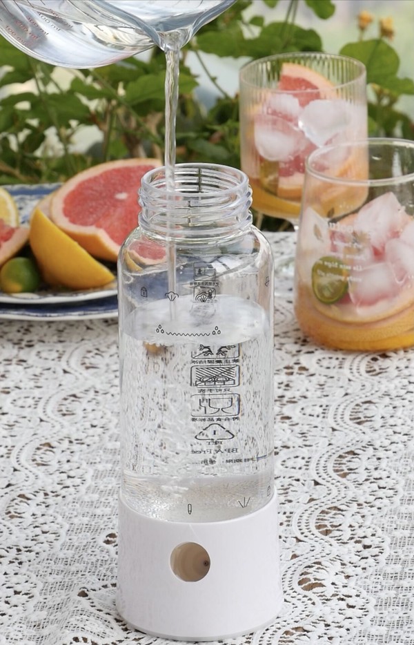 Icy and Pleasant Lemon and Grapefruit Sparkling Water recipe