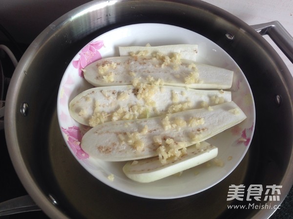 Steamed Eggplant with Minced Meat recipe