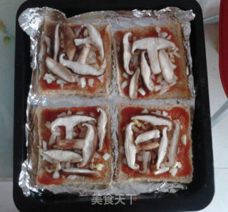 Whole Wheat Bread Pizza recipe