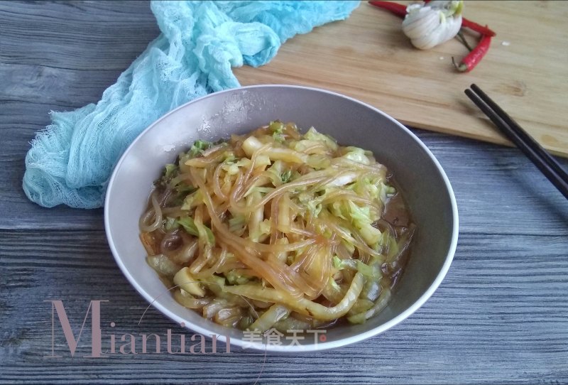 Cabbage Vermicelli recipe