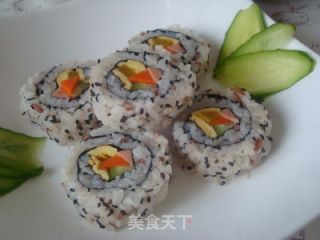 Rolled Sushi in Sesame recipe