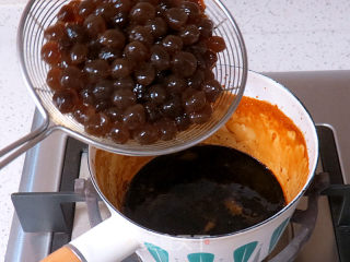 [brown Sugar Pearl Pop Cake] Like Volcanic Lava recipe