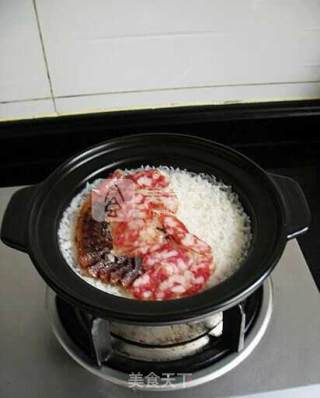 Cantonese-style Lame Claypot Rice recipe