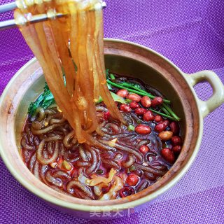 Delicious Hot and Sour Noodles recipe