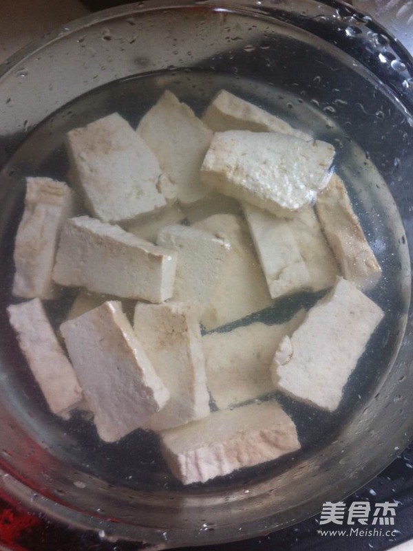 Lao Tofu with Meat Sauce recipe