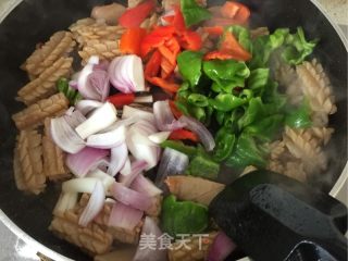 Fried Squid Rolls with Onion recipe