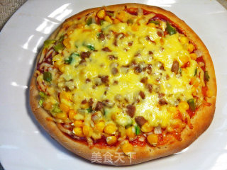 Tenderloin Corn Pizza recipe