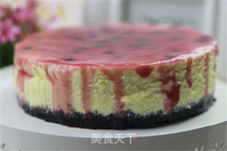 [tomato Recipe] Blueberry Cheesecake-delicious Blueberry Cheese is Invincible recipe