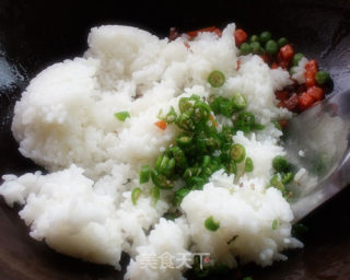 Fried Rice with Seasonal Vegetable Sauce recipe