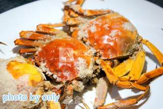 Salt Grilled Crab recipe