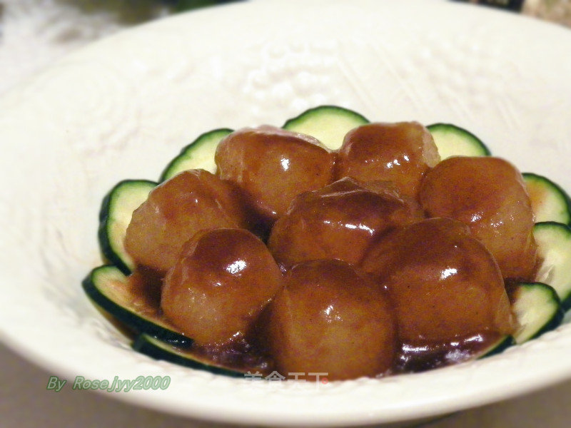 Winter Melon Balls in Oyster Sauce recipe