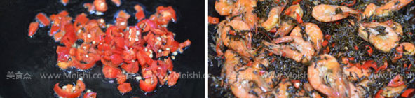 Fried Shrimp with Tea Flavor recipe