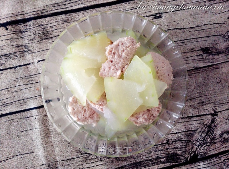 Winter Melon Meatball Soup recipe