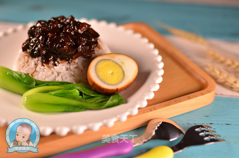 Braised Pork Rice-sweet Children Love It Too recipe