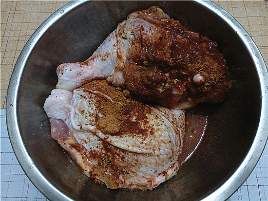 Oven Roasted Chicken Whole Leg recipe