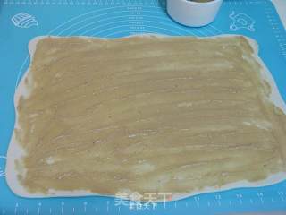 Delicious Peanut Butter Big Flower Roll recipe