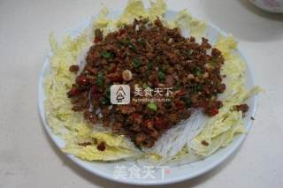 Microwave Version of Minced Pork Vermicelli Baby Dish recipe