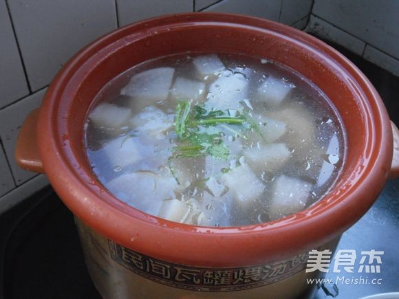 Beef Hoof and Carrot Claypot recipe