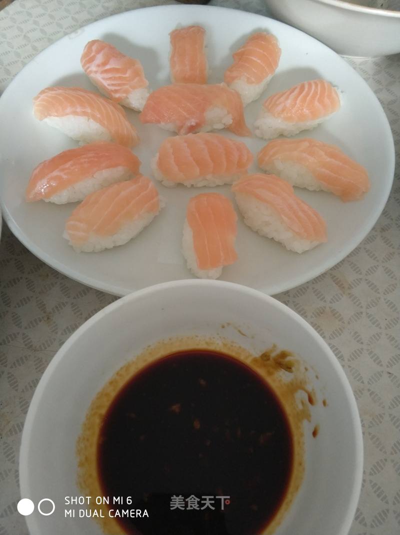 Salmon Sushi recipe