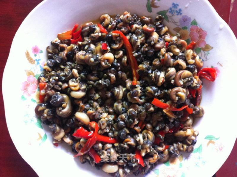 Stir-fried Snail Meat recipe