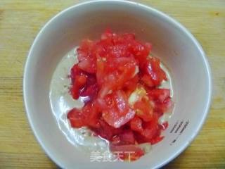 [eat Cold Noodles in A Different Way] Cold Noodles with Tomato Sesame Sauce recipe