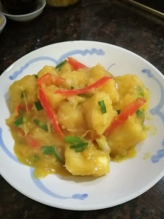 Hometown Taste~~curry Fried Cassava