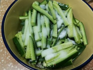 Cucumber in Sweet and Sour Sauce recipe