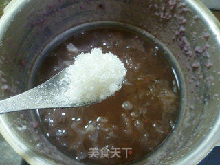 Small Red Bean and White Fungus Soup recipe