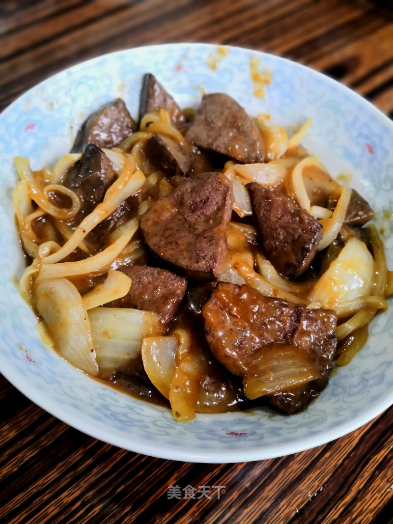 Fried Pork Liver with Onions recipe