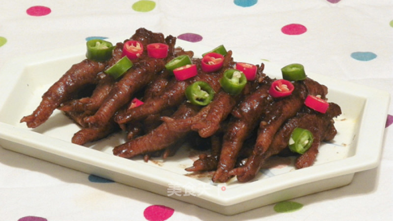 Fried Chicken Feet with Black Bean Sauce recipe