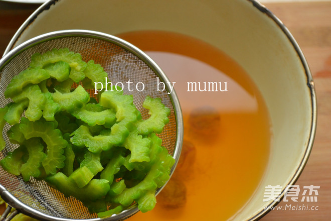 Plum Pickled Bitter Gourd recipe