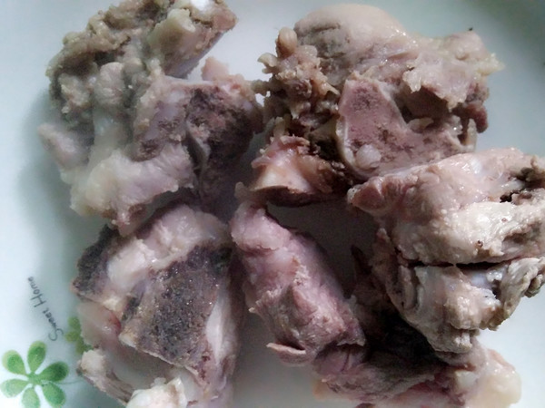Braised Pork Ribs with Taro recipe
