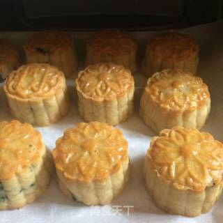 Purple Sweet Potato Mooncake recipe