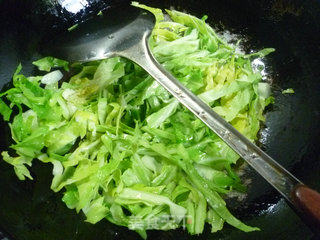 Stir-fried Bee Hoon with Beef Cabbage recipe