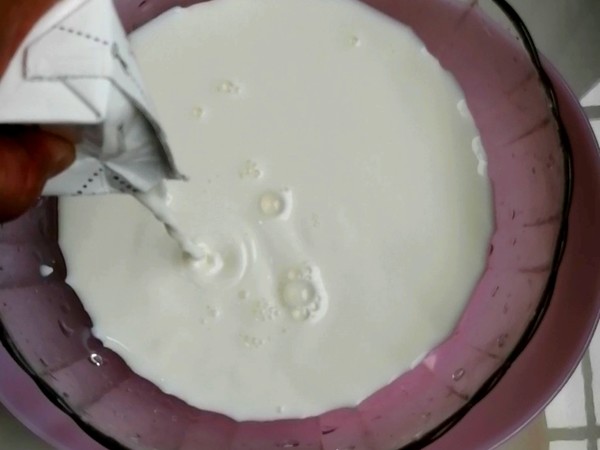 Colorful Double Milk Jelly recipe