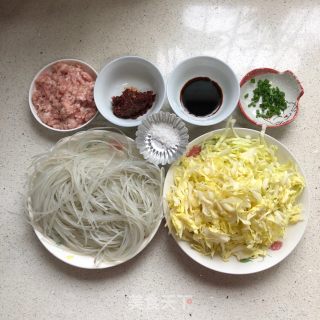 Stir-fried Vermicelli with Cabbage recipe