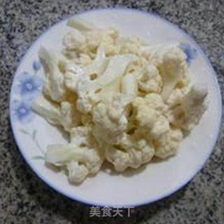 Greens, Black Fungus, Cauliflower recipe