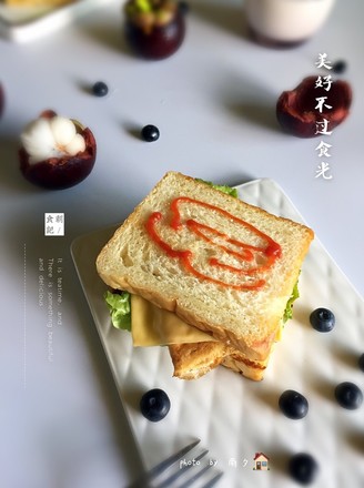 Toast Burger recipe