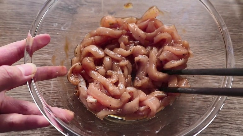 Microwave Dried Chicken Breast recipe