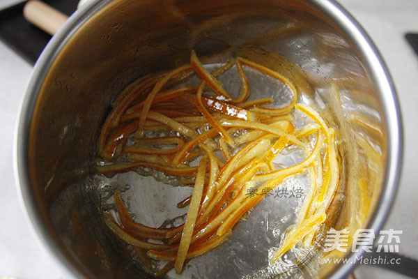 Candied Orange Peel + Peeled Orange recipe